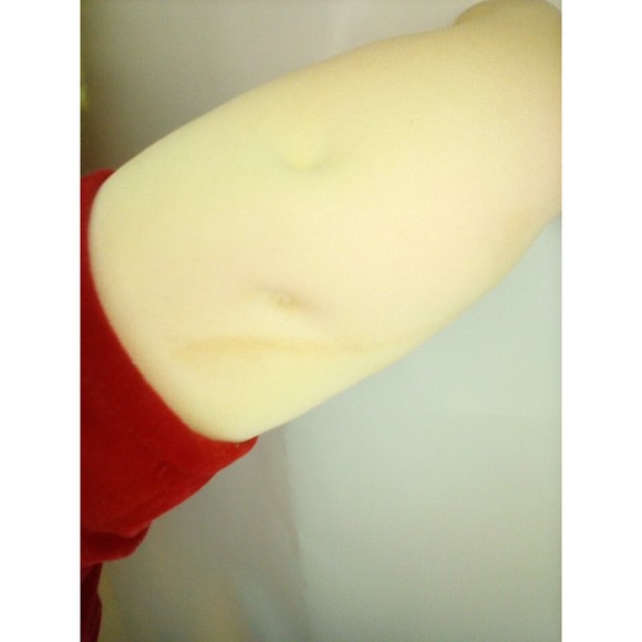 Vintage Xavier Roberts Little People Cabbage Patch Kids Blonde Boy Doll 1978~83 - Picture 10 of 11